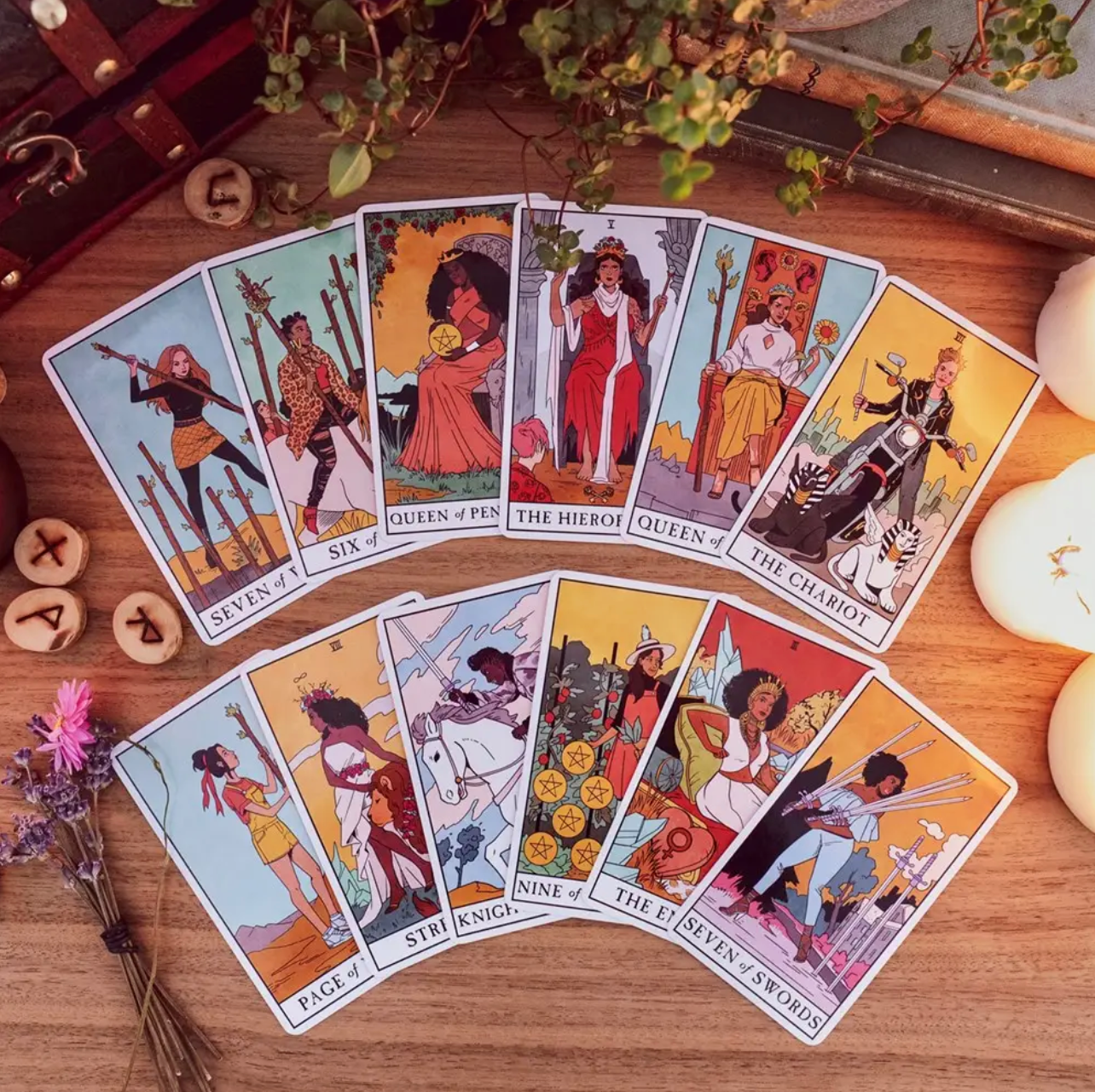 The Healing Hedge Witch Circle - A Beginners Guide to Tarot - The Major Arcana