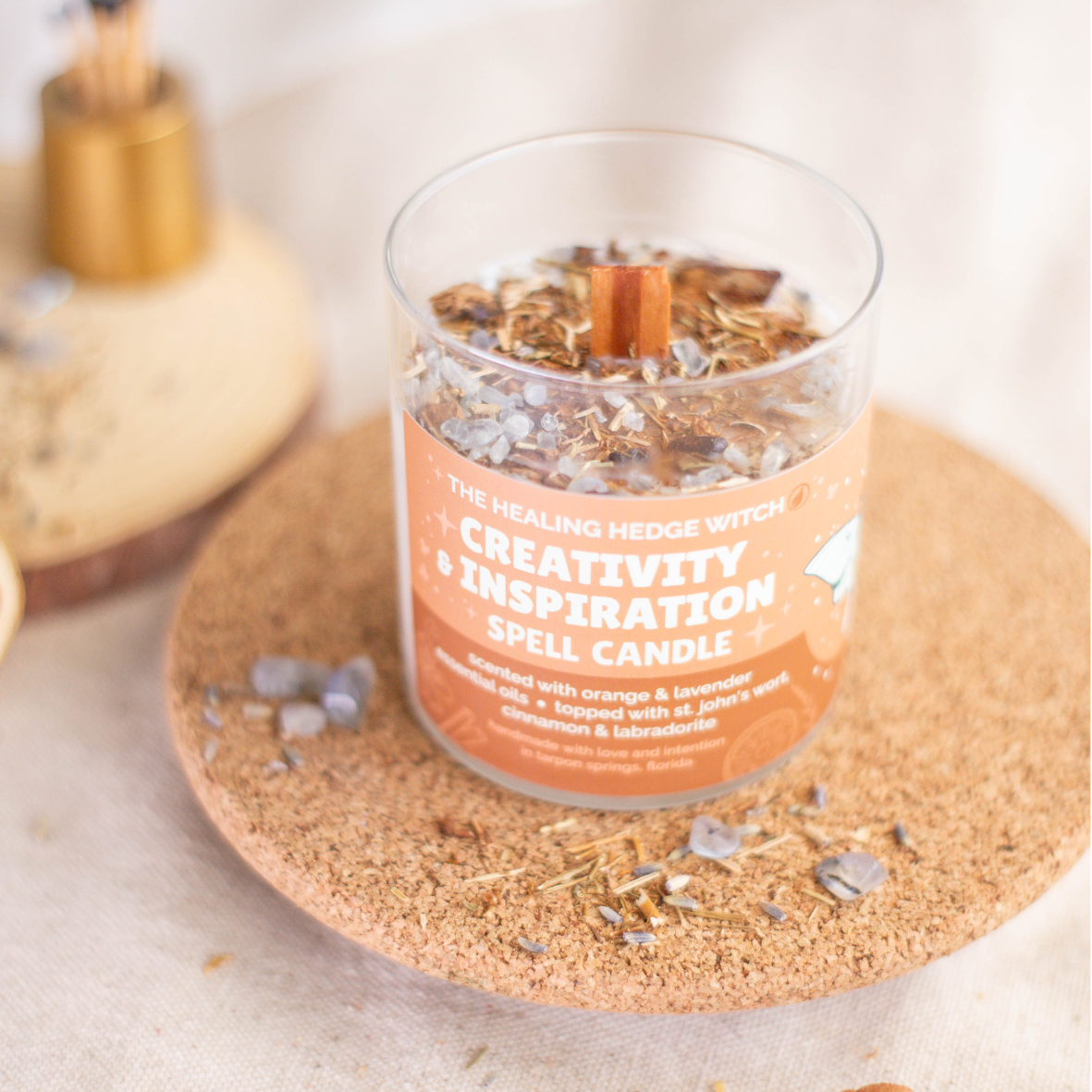 Creativity & Inspiration Spell Candle