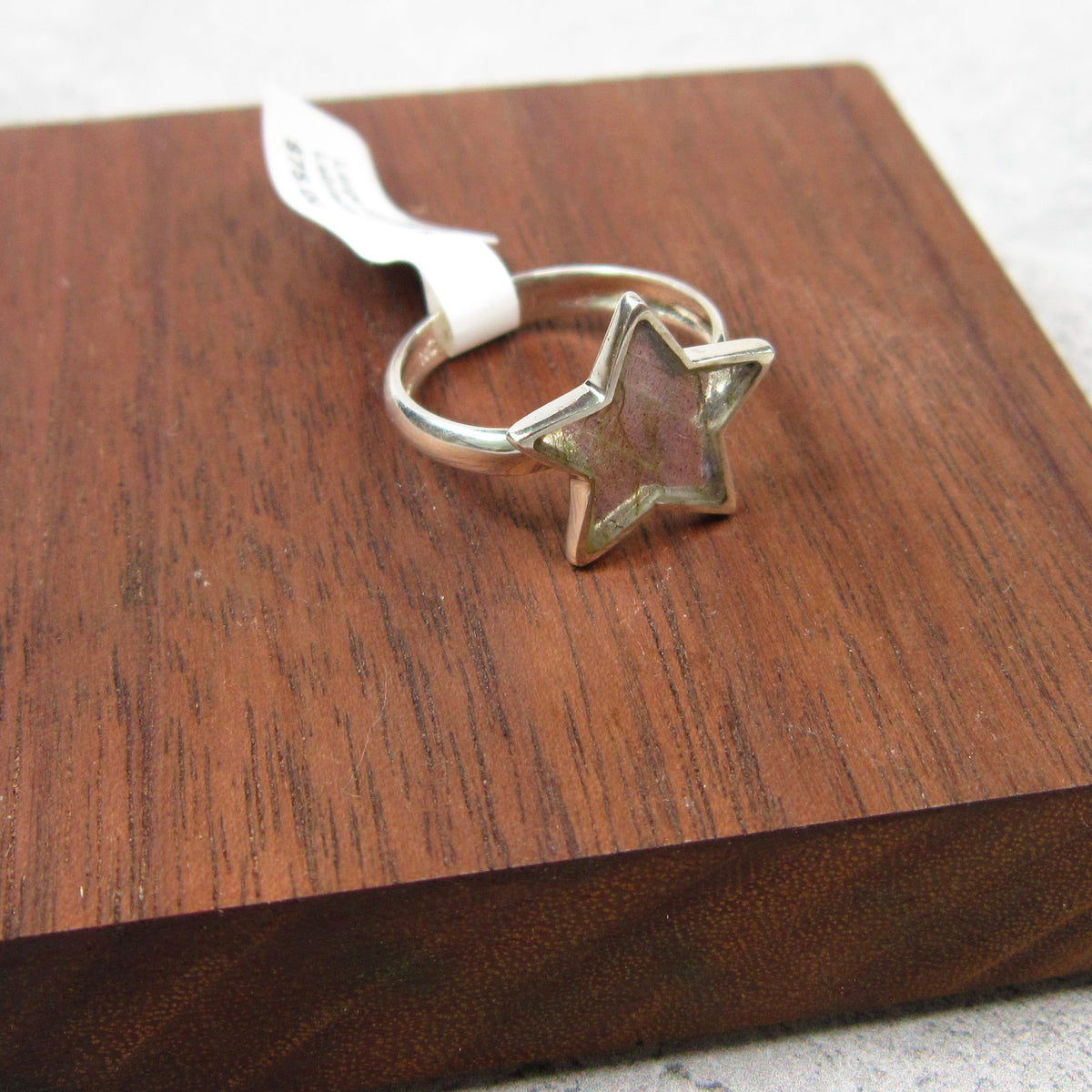 Large Star Crystal Ring