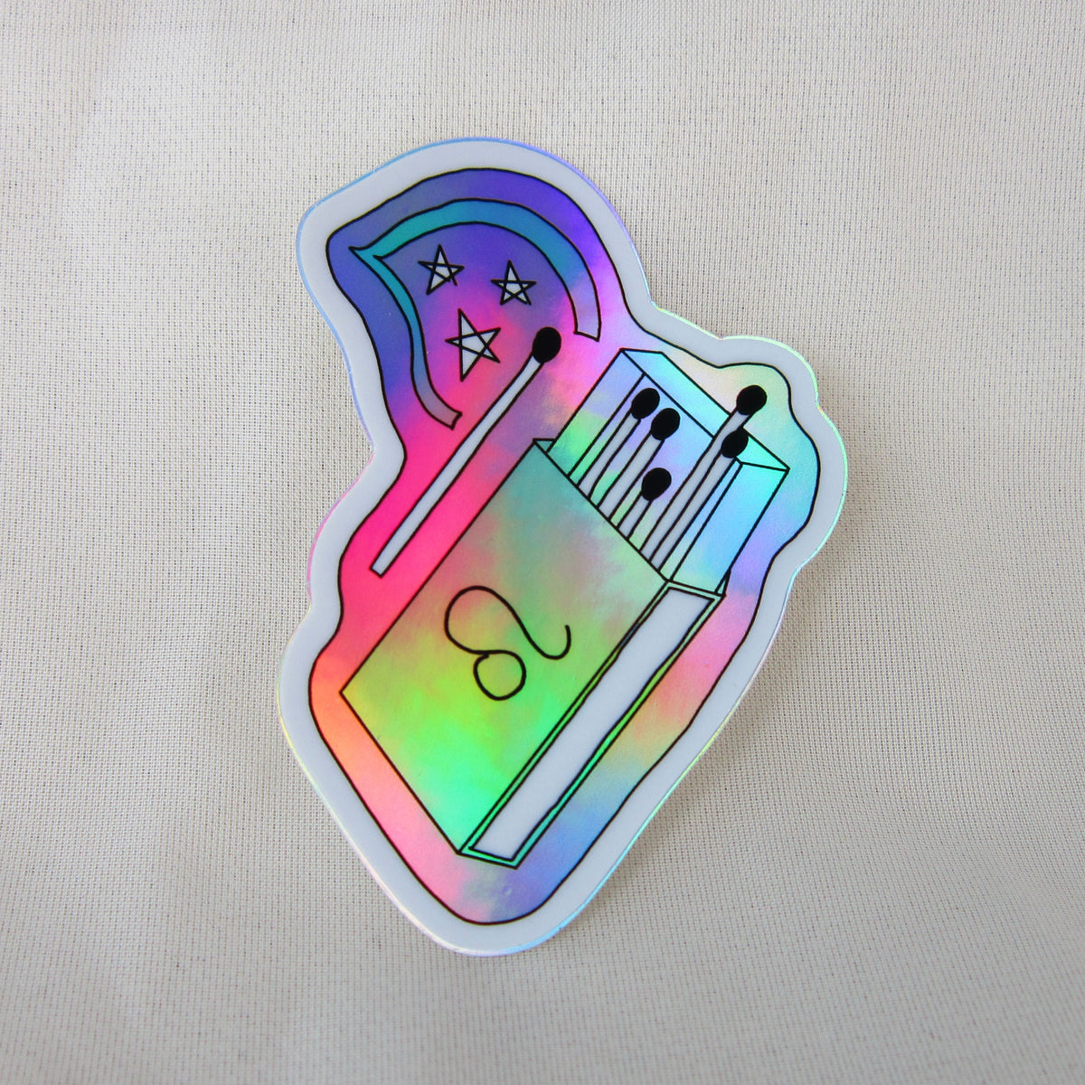 Holographic Zodiac Stickers