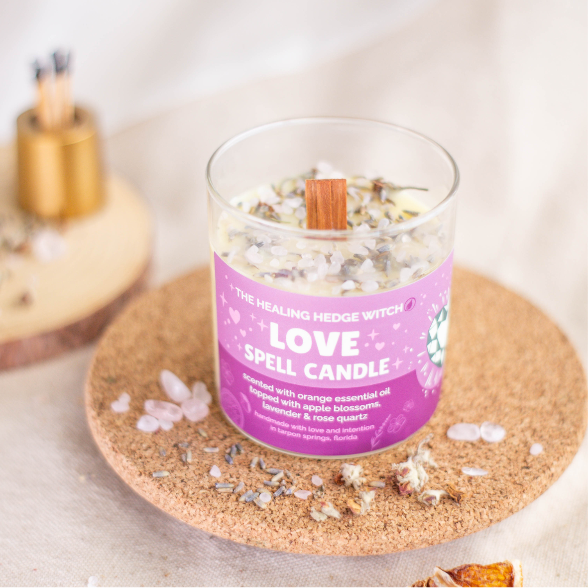 Love Spell Candle