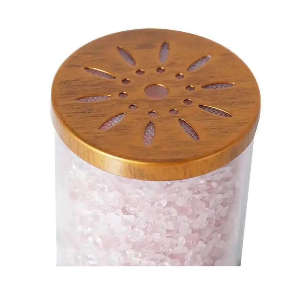 Rose Quartz Mini Ultrasonic Vapor Atomizer Diffuser