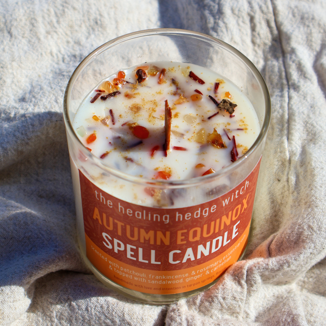 Autumn Equinox Spell Candle