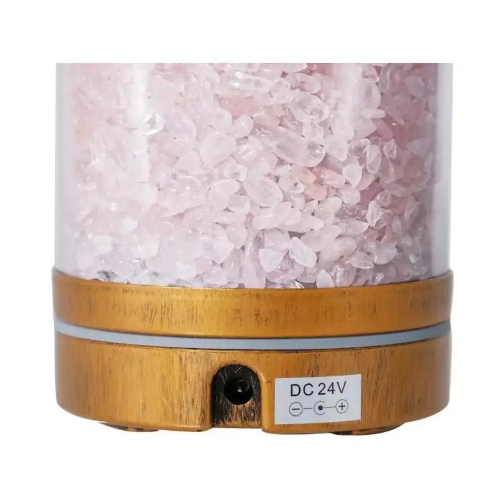 Rose Quartz Mini Ultrasonic Vapor Atomizer Diffuser