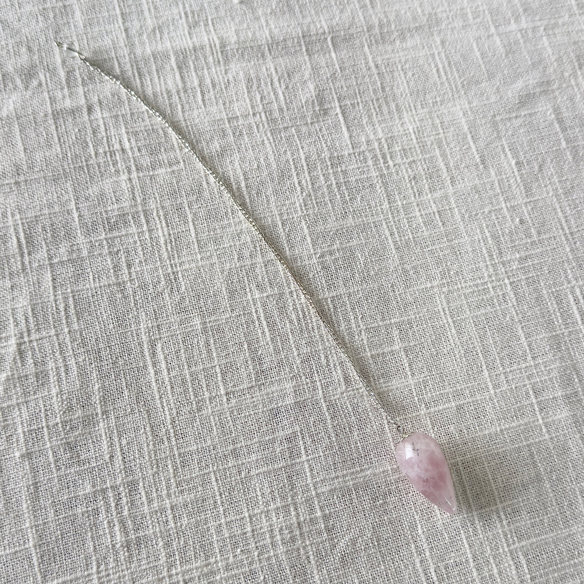 Classic Rose Quartz Pendulum