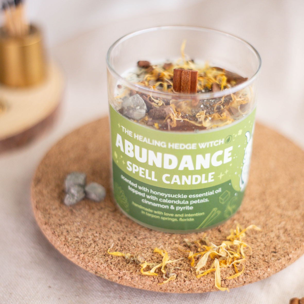 Abundance Spell Candle