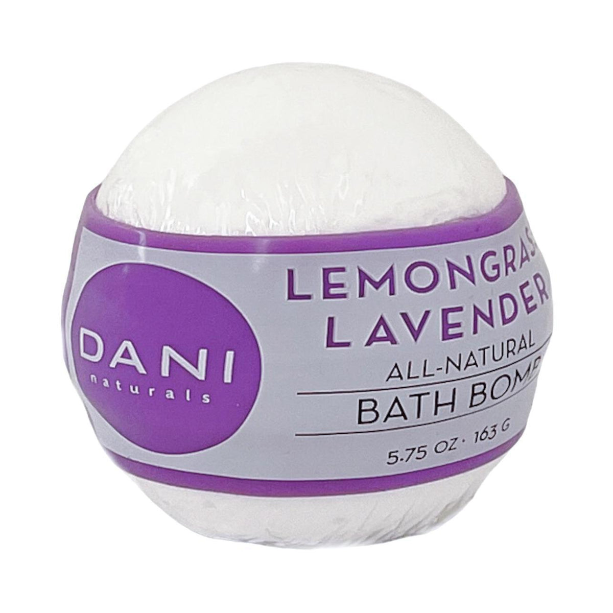 Natural Bath Bomb lemongrass lavender