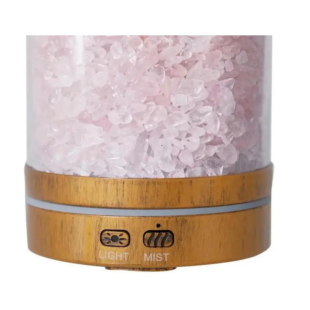 Rose Quartz Mini Ultrasonic Vapor Atomizer Diffuser