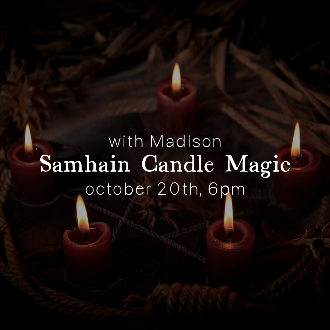 Samhain Candle Magic, October 20th 6 PM