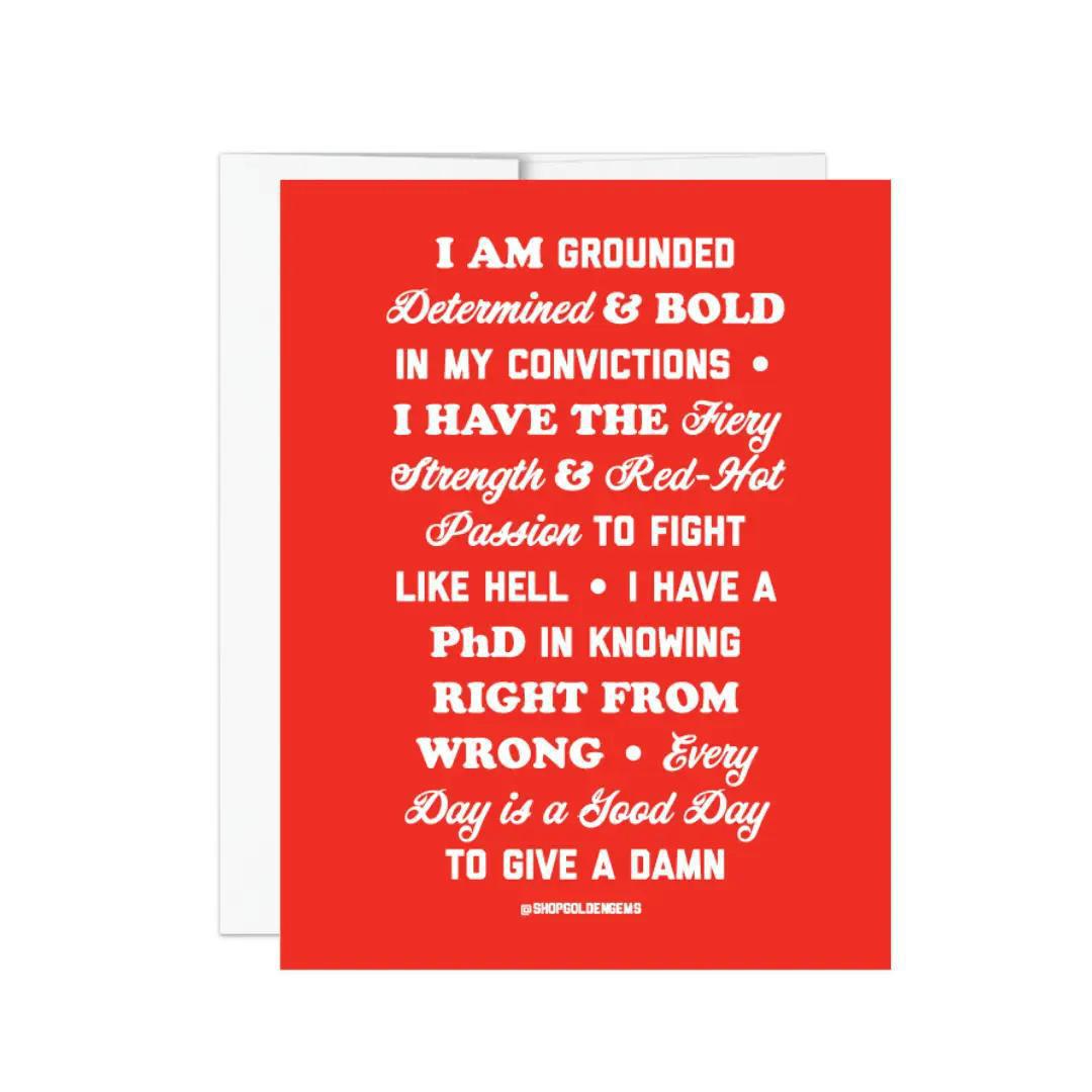 Mantra Notecard