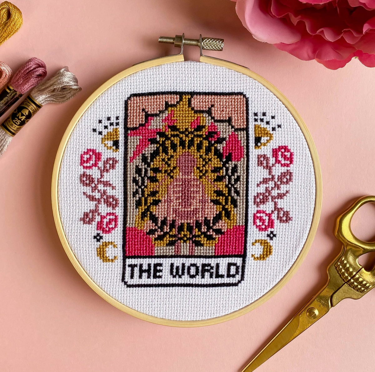 The World Tarot Cross Stitch Kit