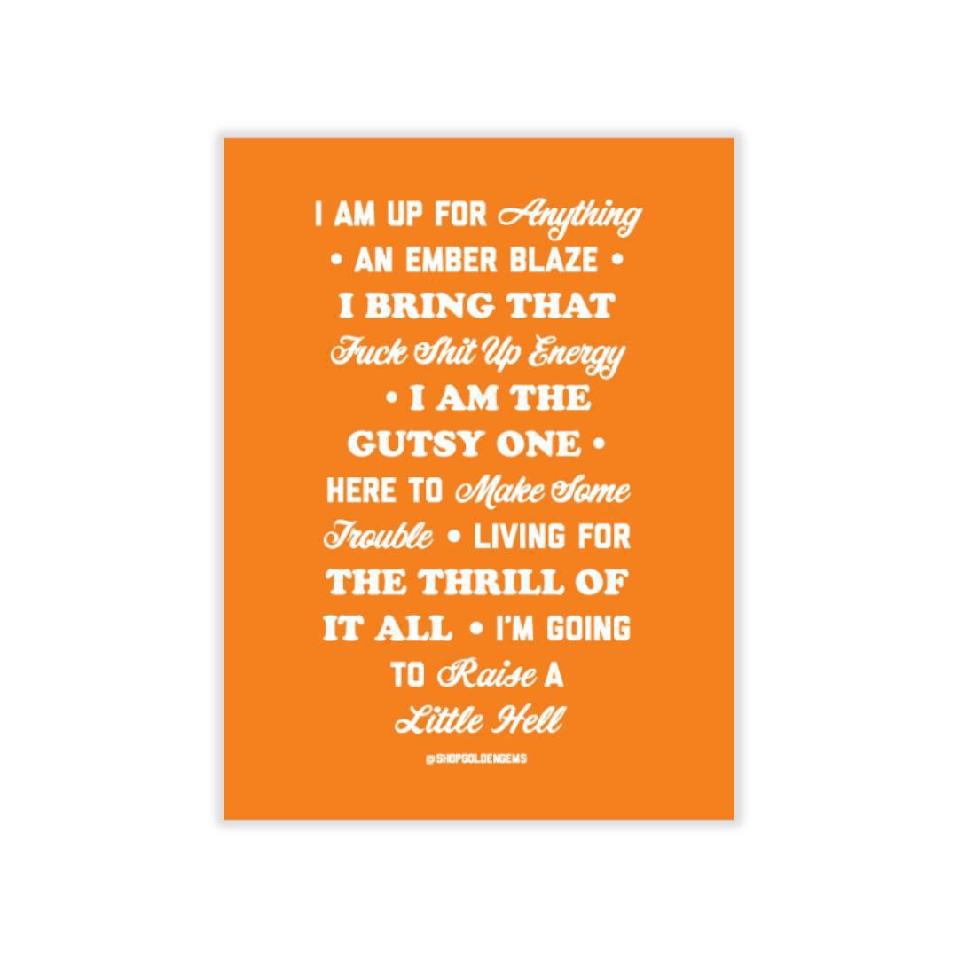 Mantra Print