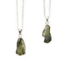 Moldavite Necklace medium and large