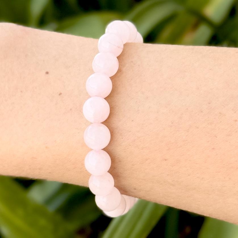 Rose Quartz Crystal Bracelet