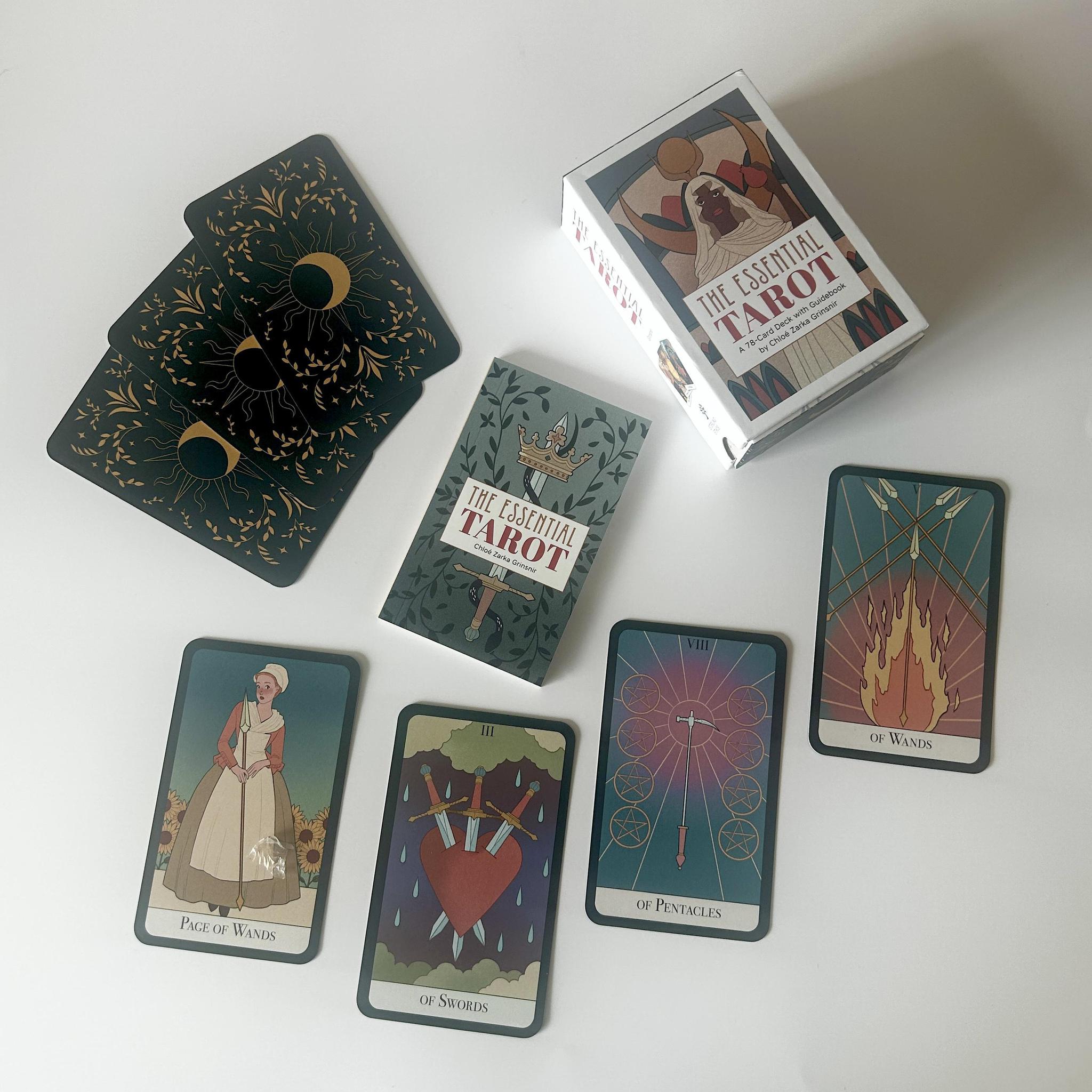A bad witch's blog: Review: The Essential Tarot by Chloé Zarka Grinsnir A bad witch's blog: Review: The Essential Tarot by Chloé Zarka Grinsnir