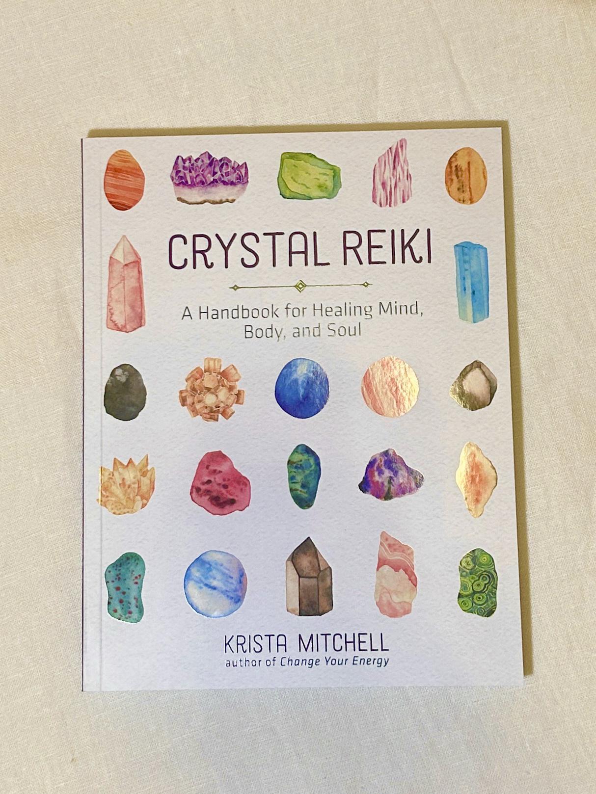 Crystal Reiki: A Handbook for Healing Mind, Body, and Soul By Krista Mitchell. Known as the “Rock Whisperer,” Krista N. Mitchell has created an informative handbook for professional Reiki practitioners who would like to learn how to combine crystal healing with their Reiki sessions.