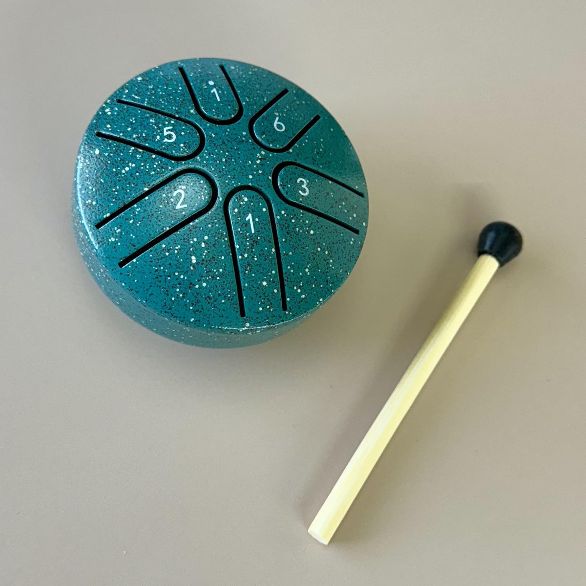 Mini Tongue Drum 3&quot; green