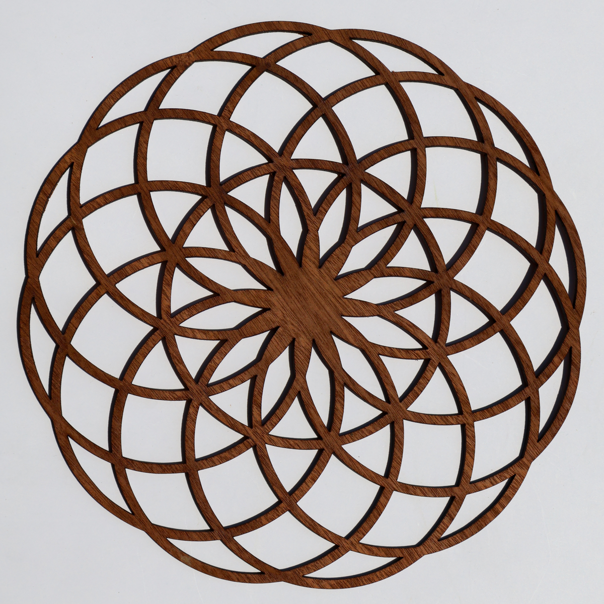 8" Wood Torus Grid