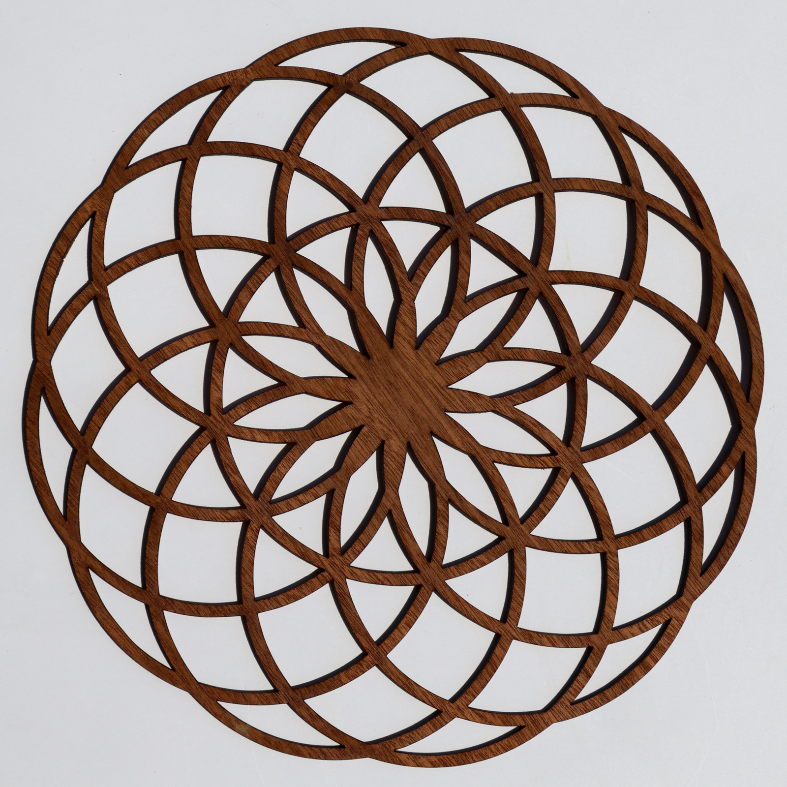 8" Wood Torus Grid
