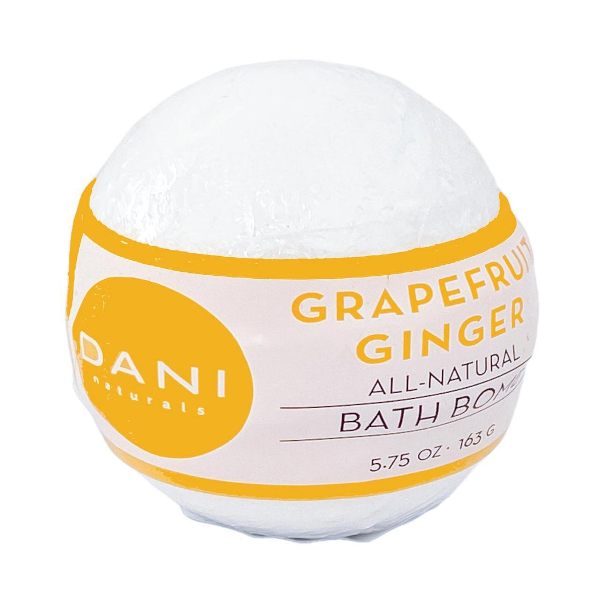 Natural Bath Bomb grapefruit ginger