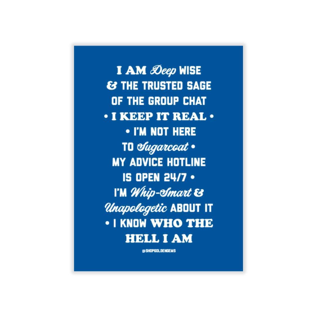 Mantra Print