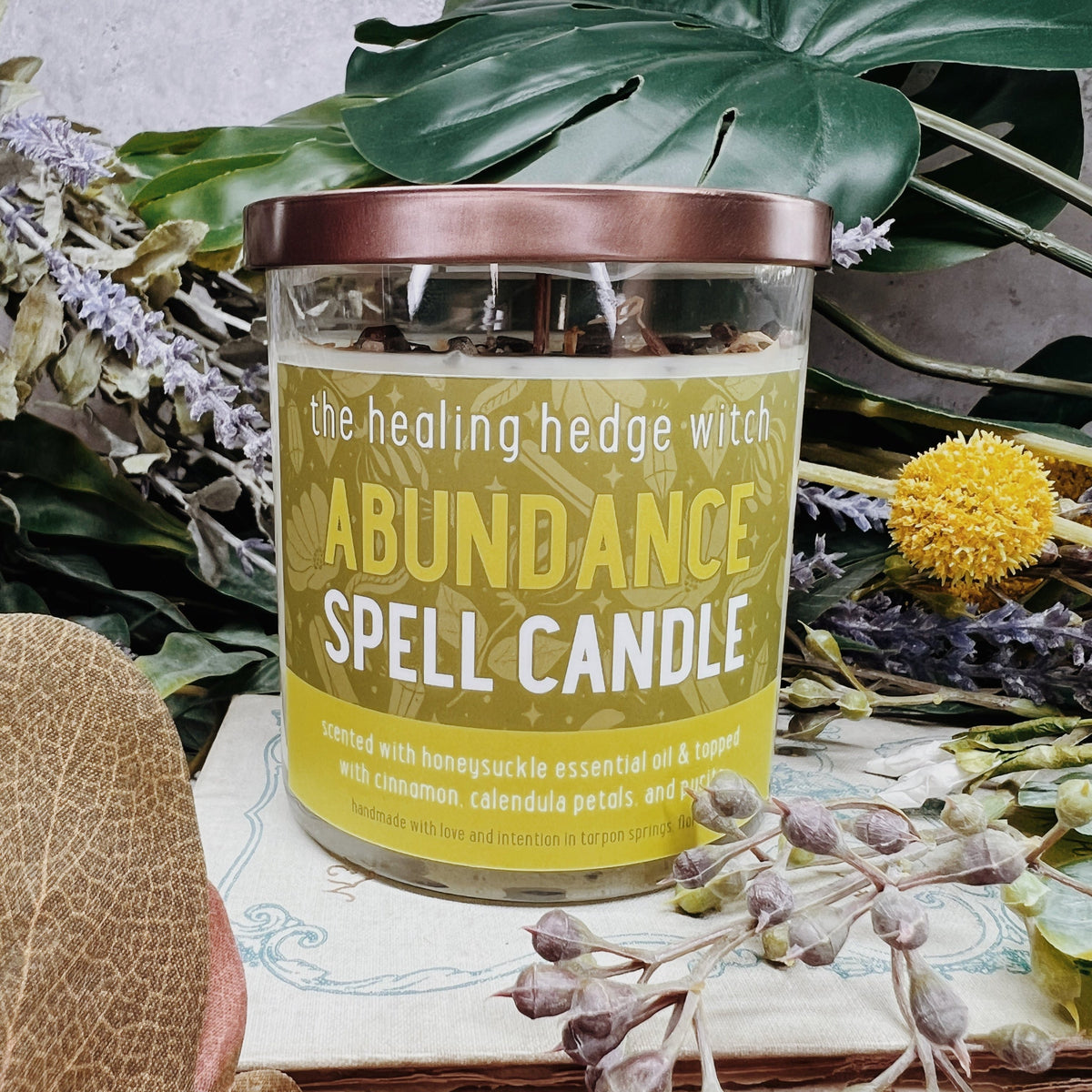 Abundance Spell Candle