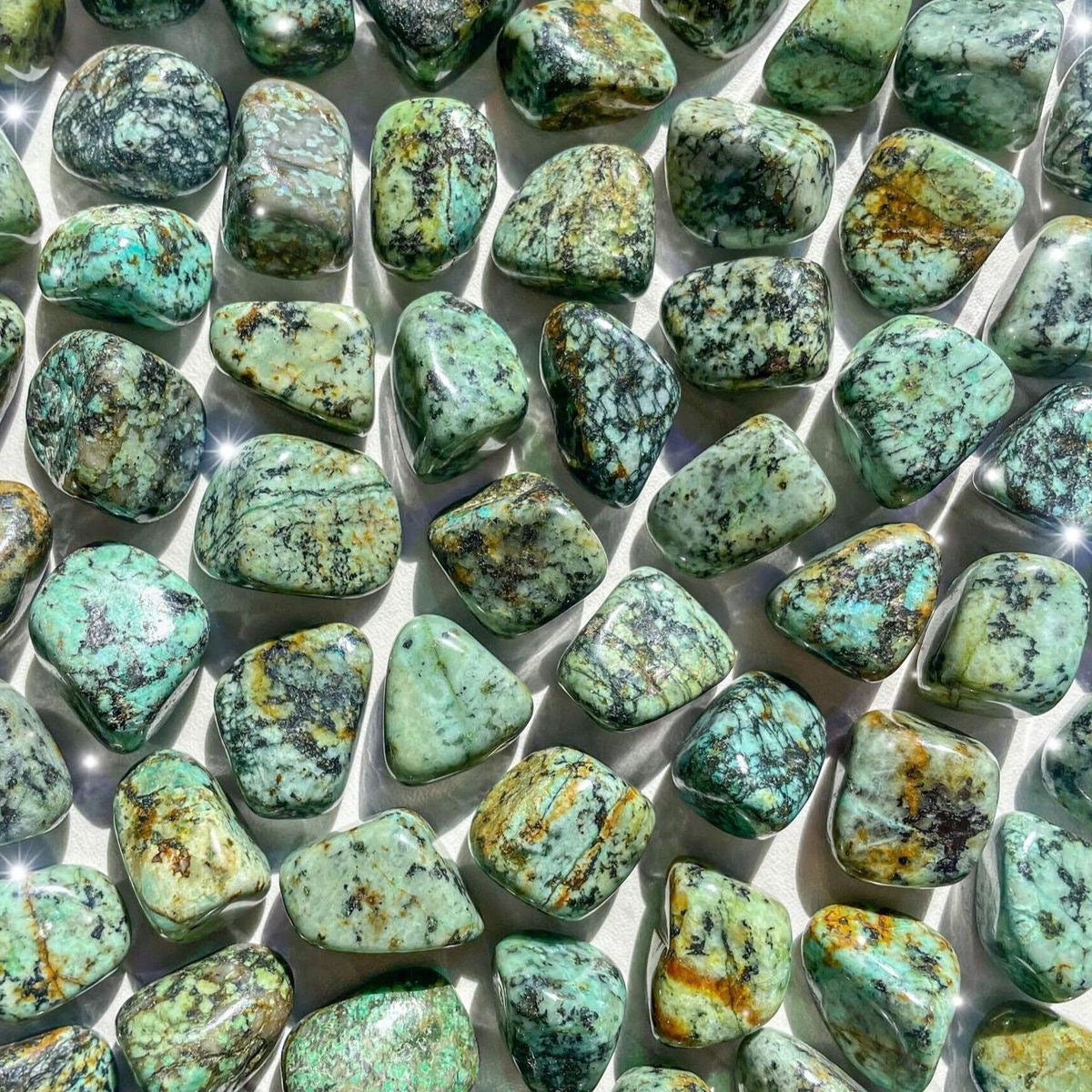 African Turquoise Tumble