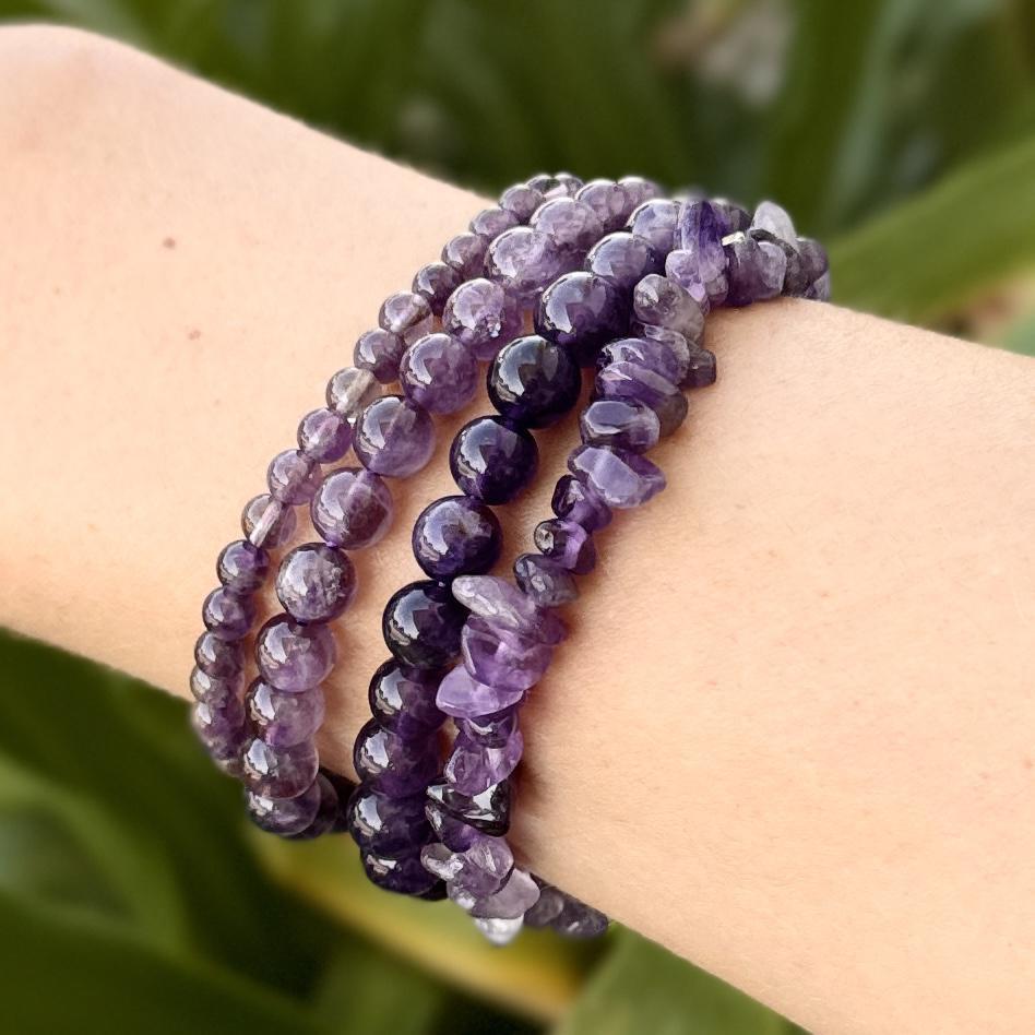 Amethyst Crystal Bracelets