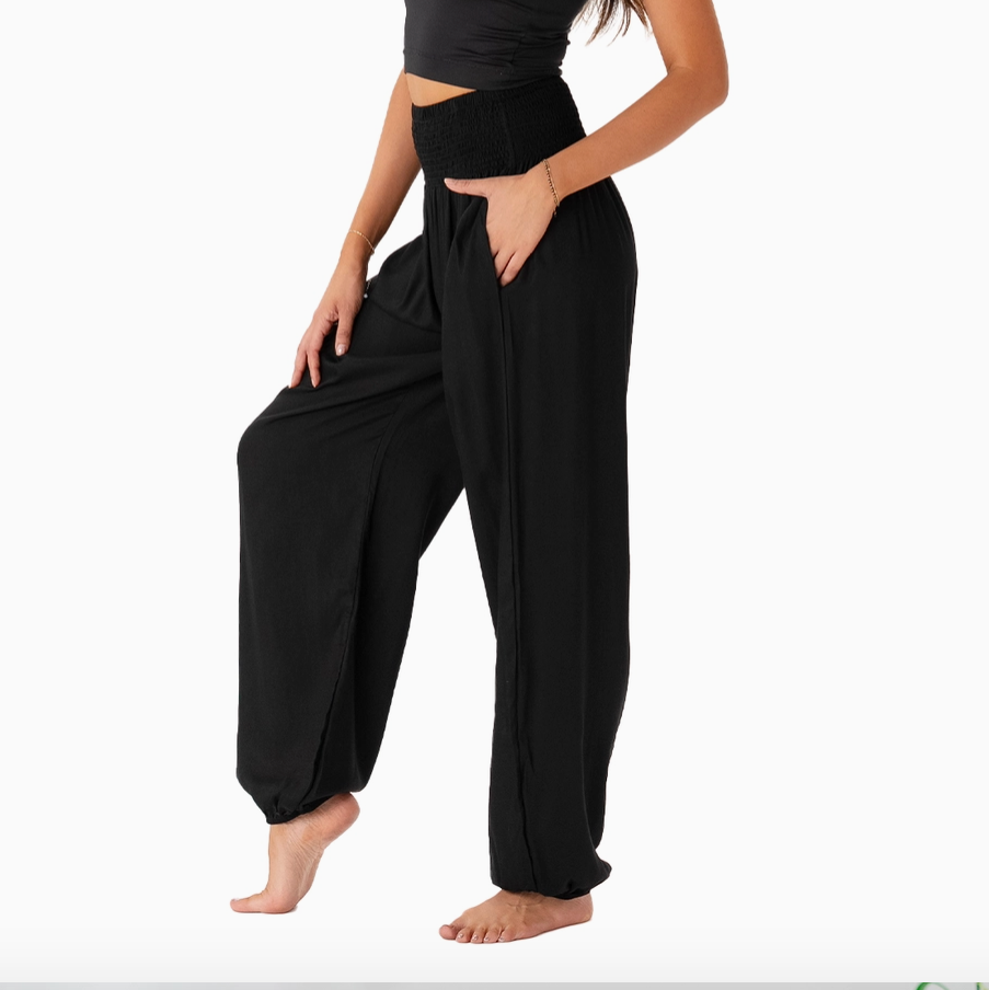 Black Harem Pants