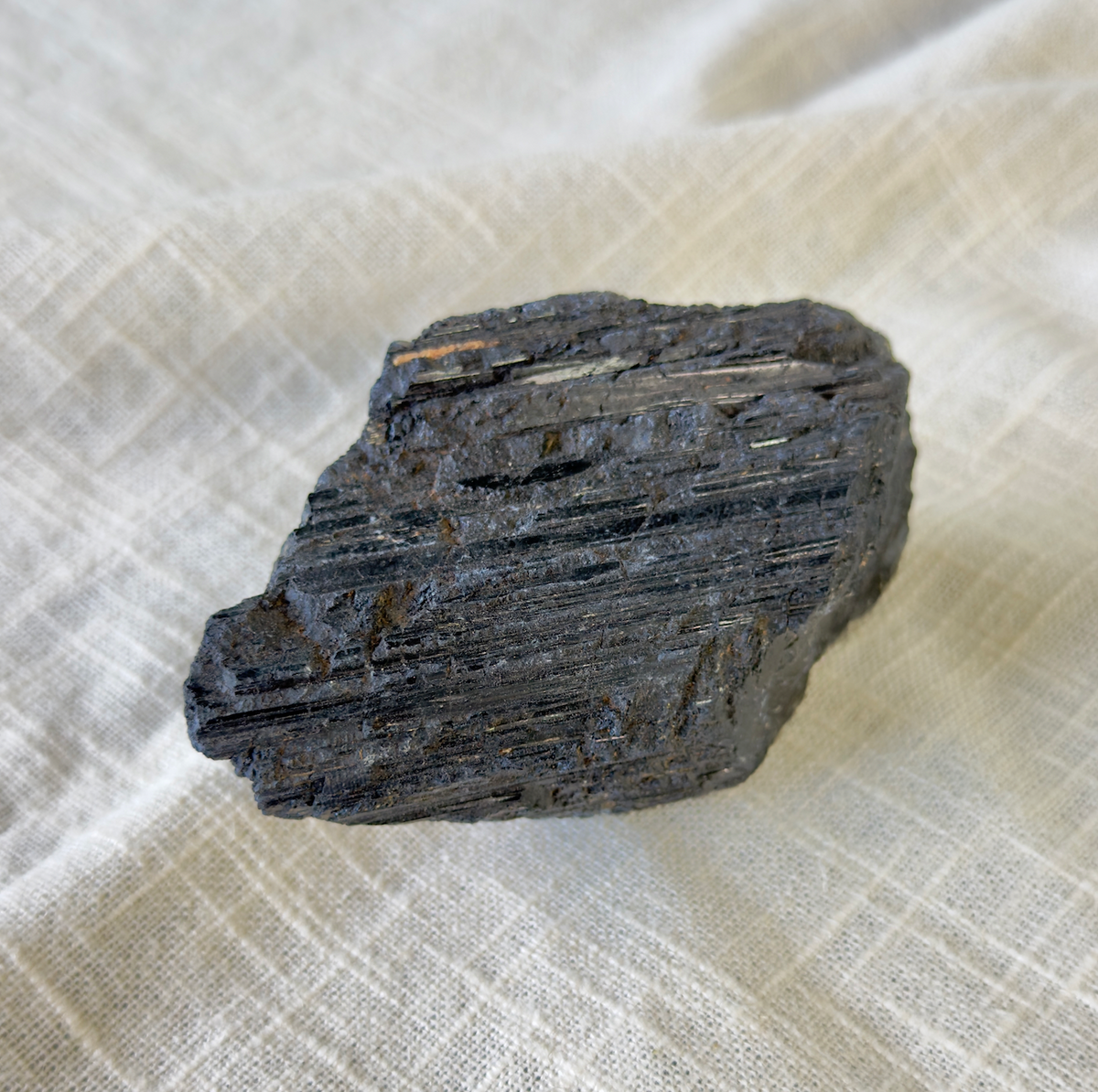 Black Tourmaline Rough Chunk1