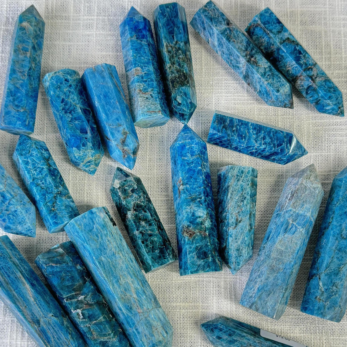 Blue Apatite Mini Tower Intuitively Chosen