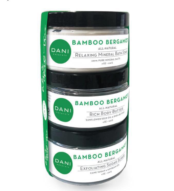 Body &amp; Bath Trio bamboo bergamot