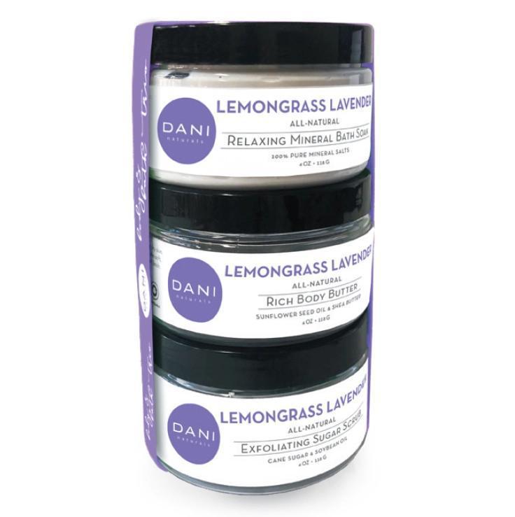 Body &amp; Bath Trio lemongrass lavender