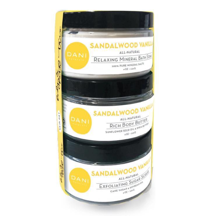 Body &amp; Bath Trio sandalwood vanilla