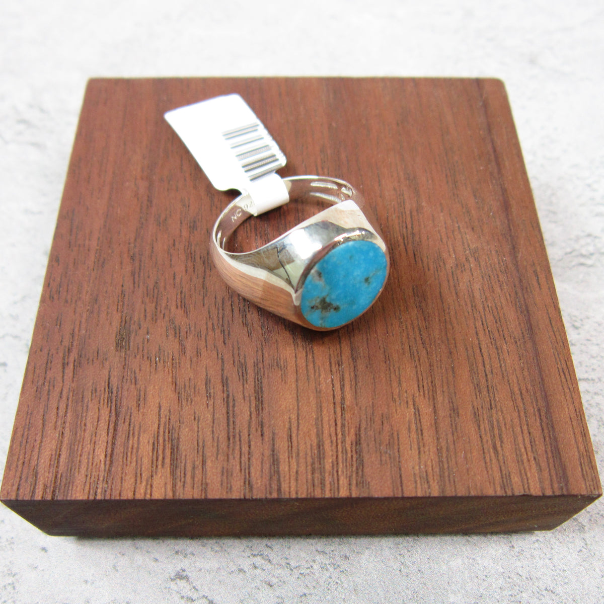 Men&#39;s Sterling Silver Crystal Ring