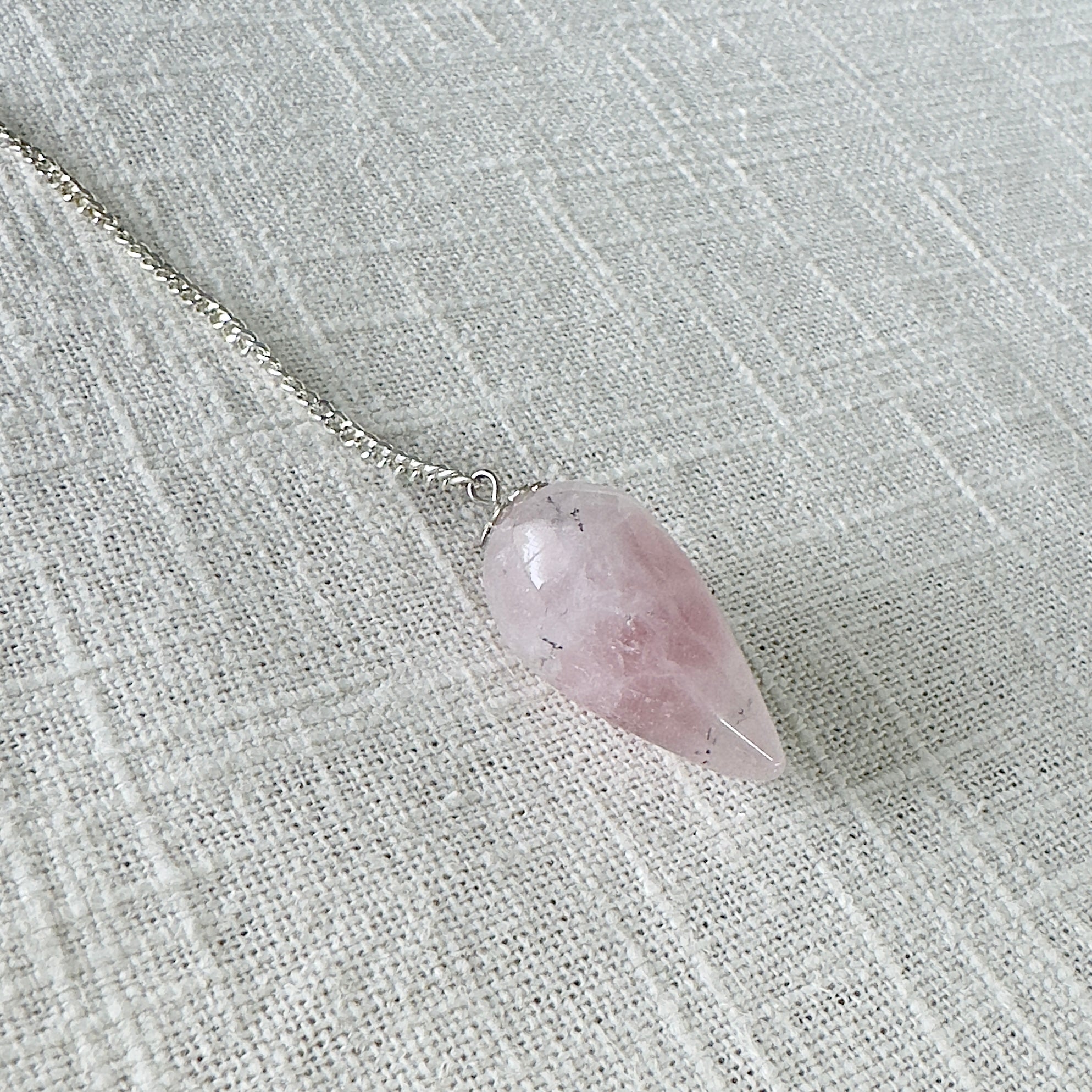 Classic Rose Quartz Pendulum