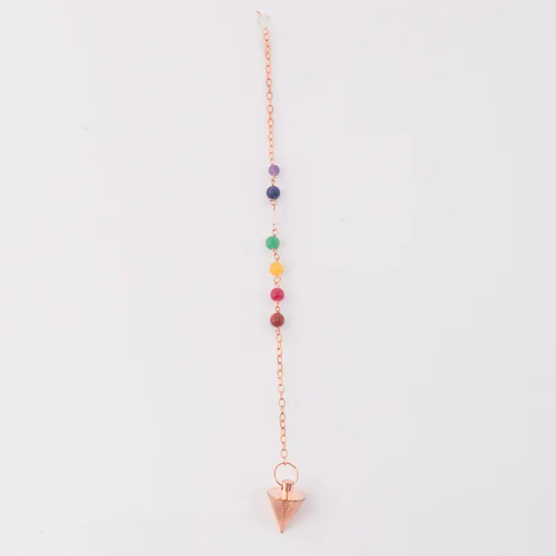 Copper Pendulum with Chakra