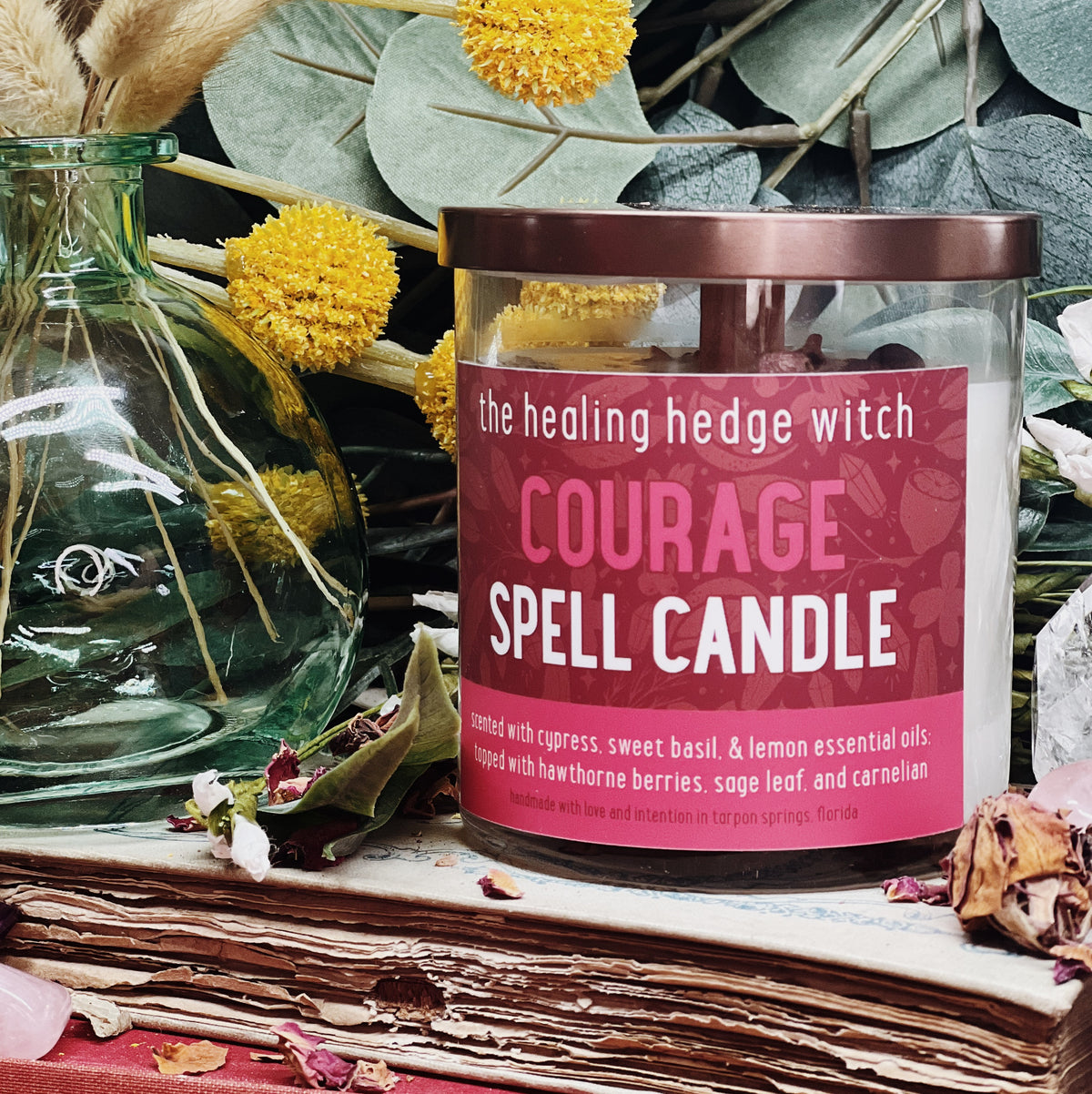 Courage Spell Candle