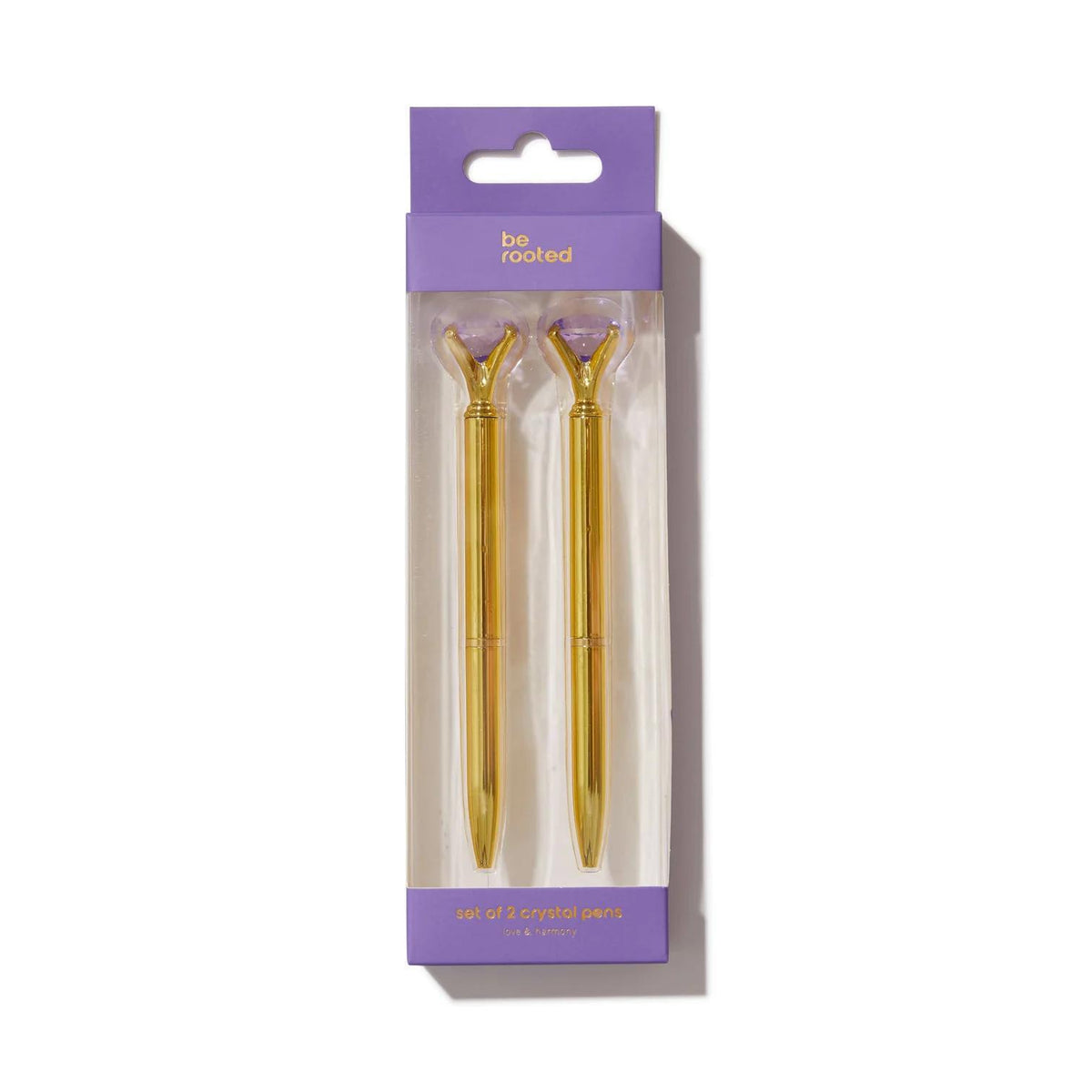 Crystal Pen Set purple