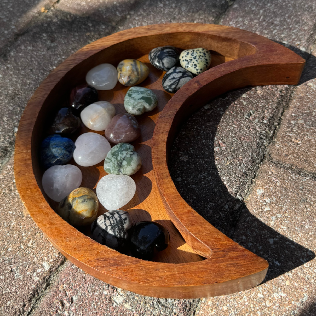 Crystal Puffy Hearts Intuitively Chosen