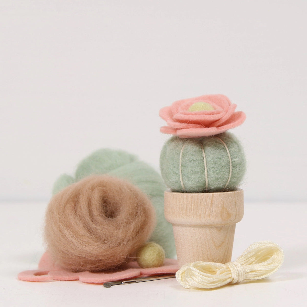 Desert Rose Needle Felt Kit