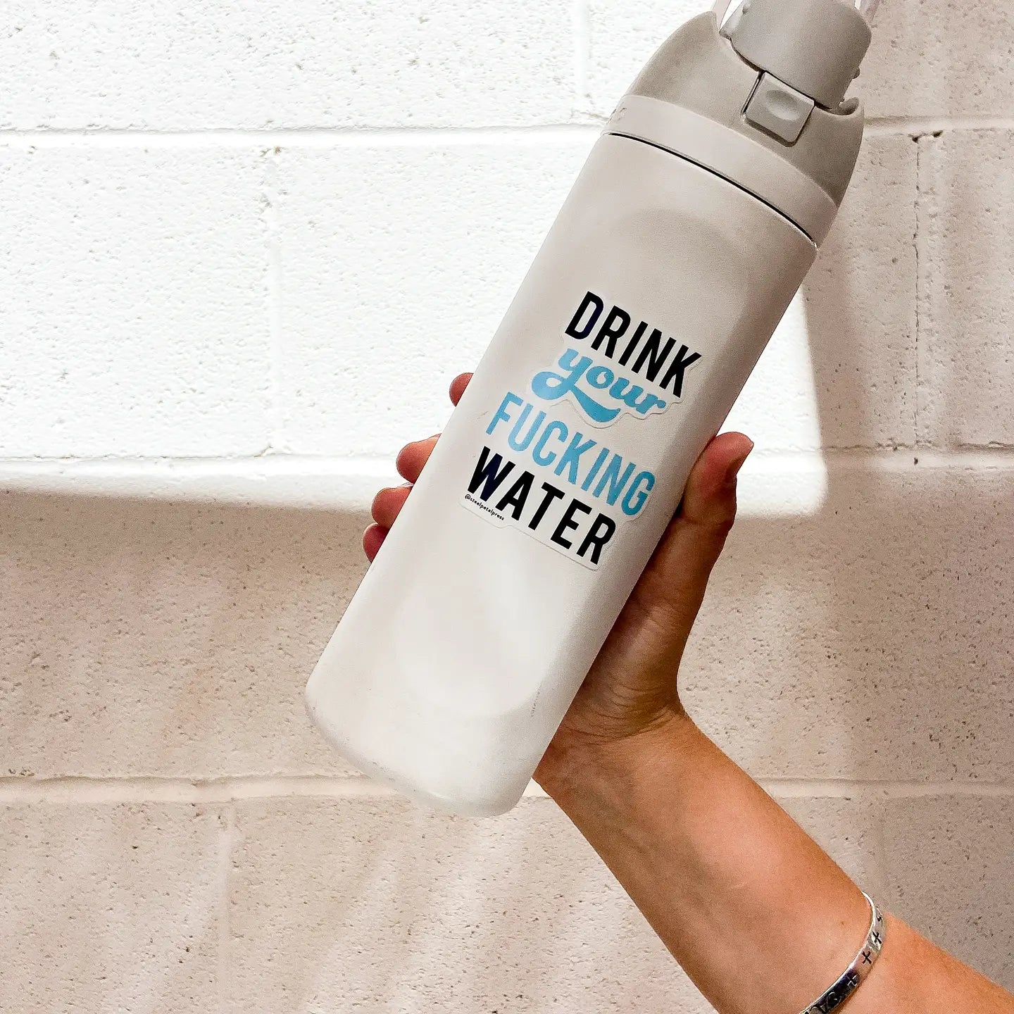Drink Water Sticker