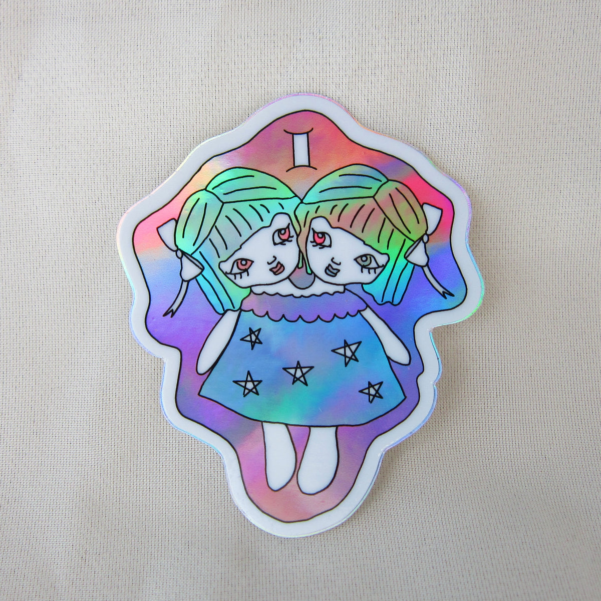 Holographic Zodiac Stickers