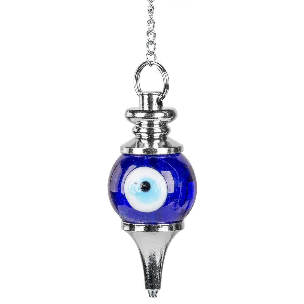 Evil Eye Silver Point Pendulum