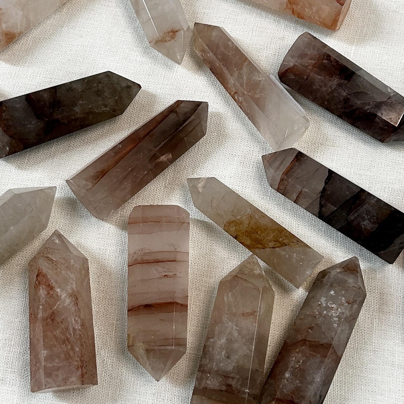 Fire Quartz Tower Intuitively Chosen