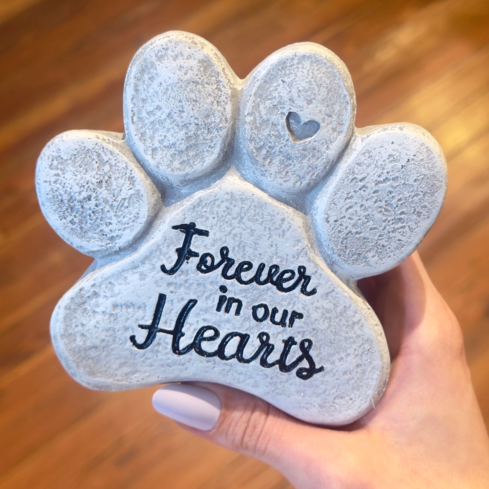 Forever in Hearts Pawprint