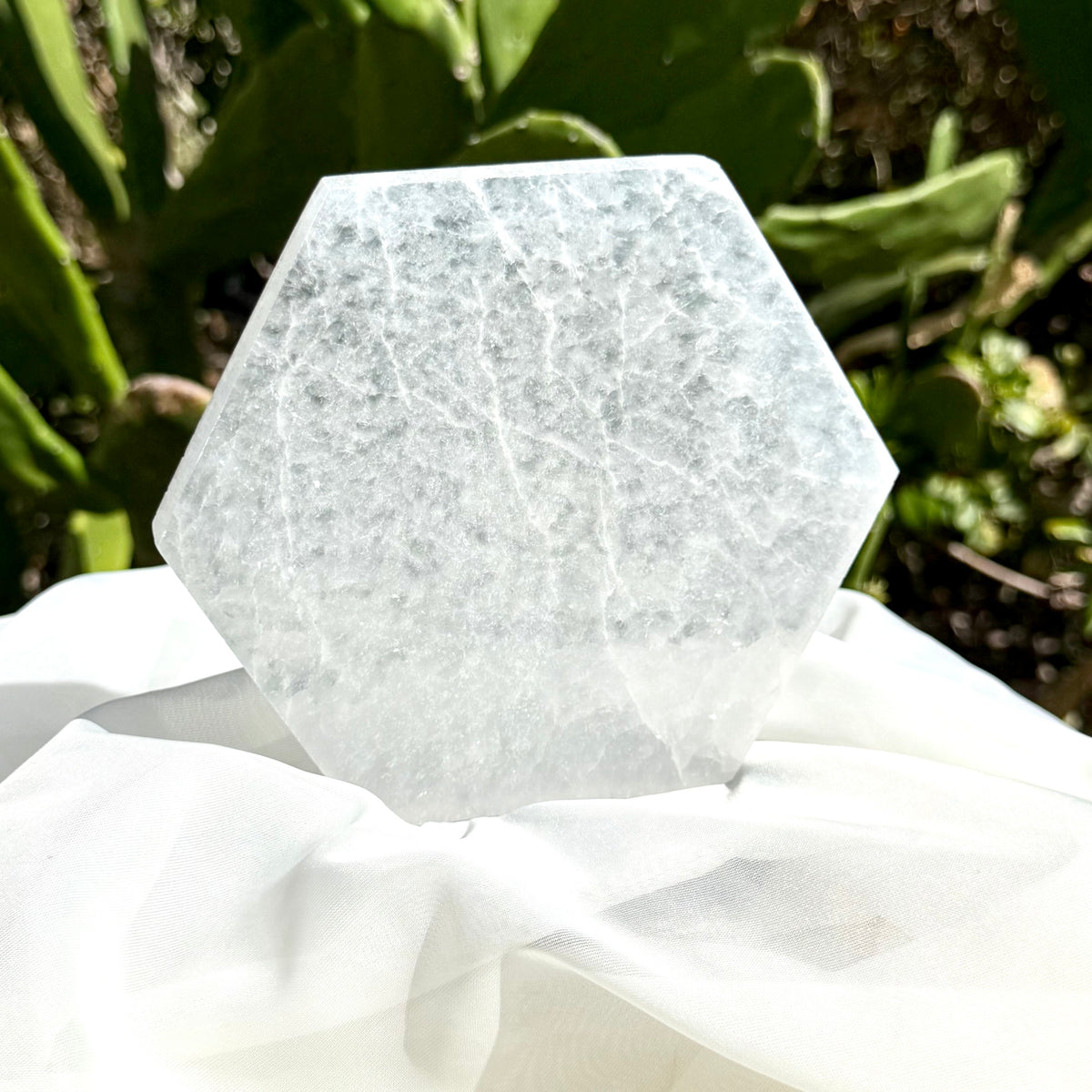 Hexagon Selenite Plate