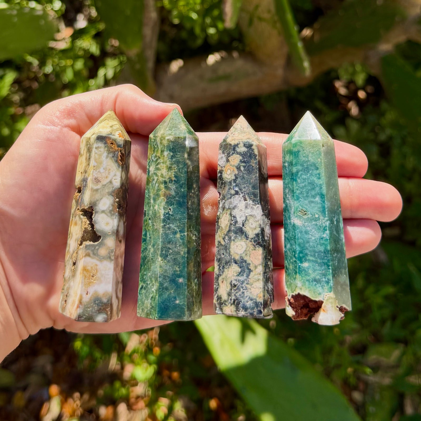 Ocean Jasper Tower Intuitively Chosen