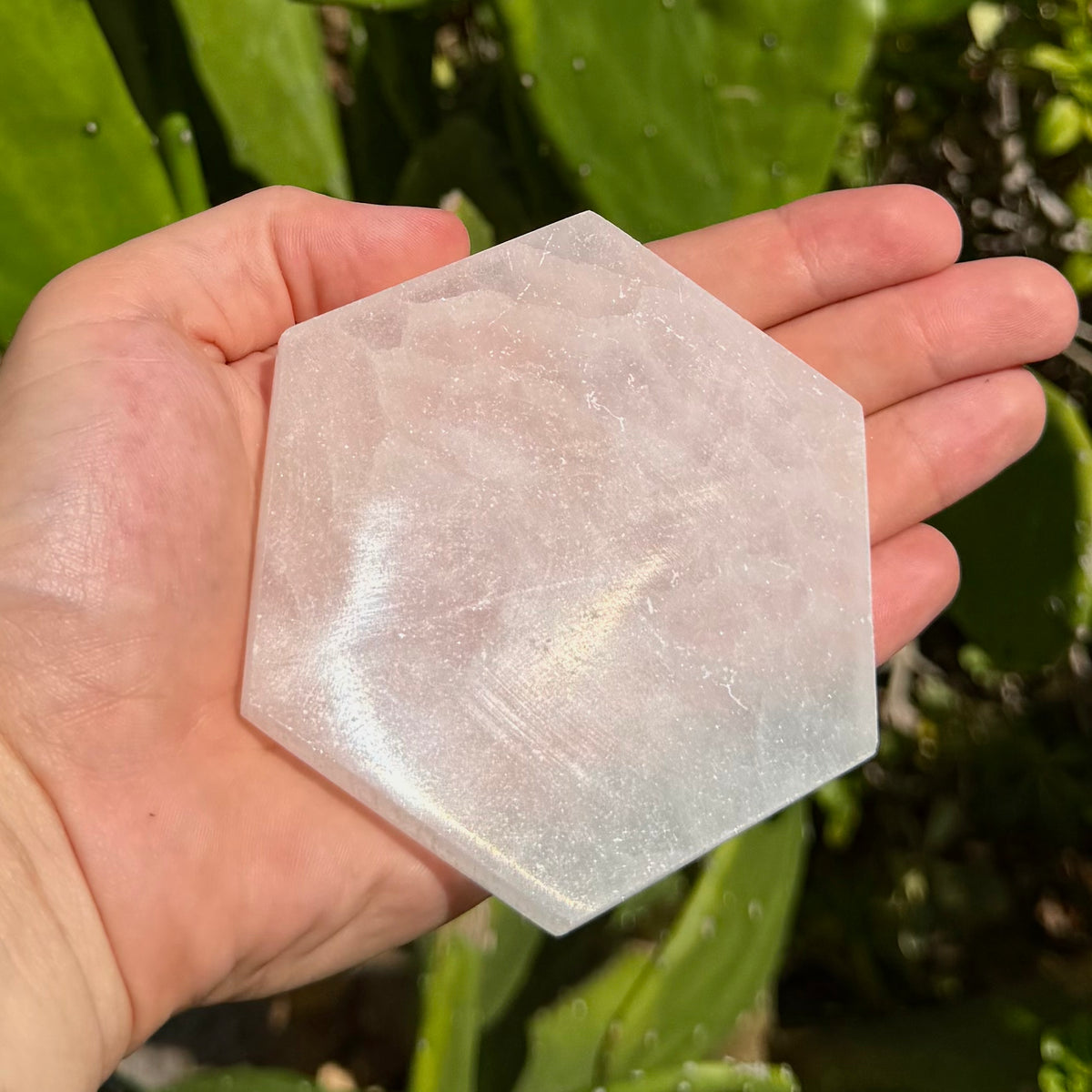 Hexagon Selenite Plate