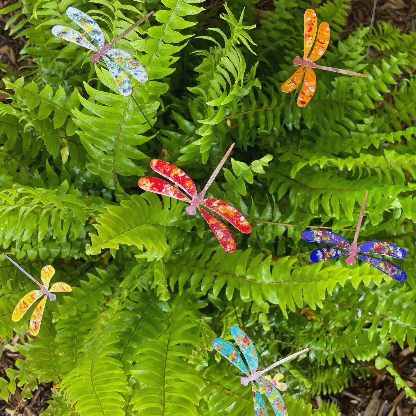 Garden Decor Medium Copper Enamel